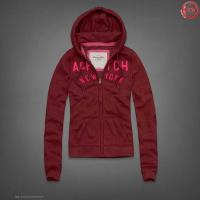 dames abercrombie fitch pullover zip new york rode wijn Sport Kleren Kopen 00659229